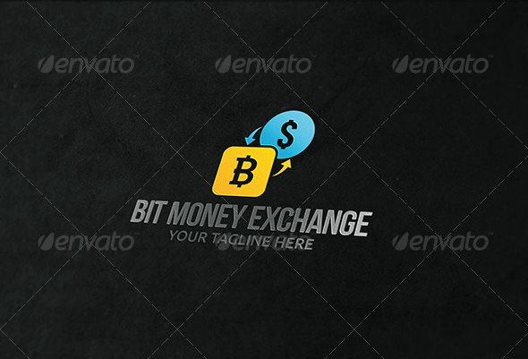 10 bit money exchange logo template 10 bit money exchange logo template