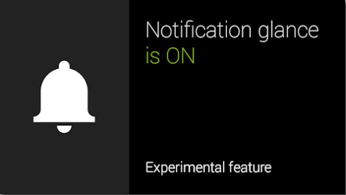 Google Glass's experimental feature lets you see notifications when you glance up Google Glass's experimental feature lets you see notifications when you glance up