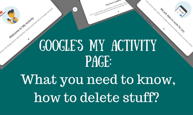 Google’s My Activity Page