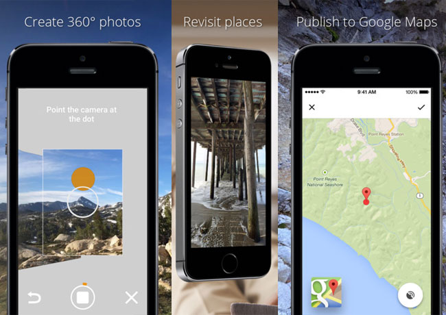 Google's Photo Sphere app (360 degree photos) comes to iPhone Google's Photo Sphere app (360 degree photos) comes to iPhone