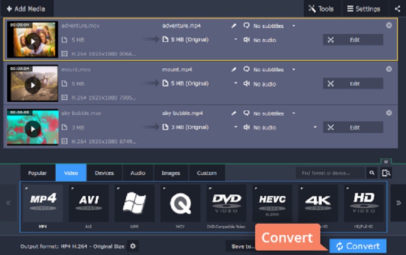 MOV to MP4 MOV to MP4