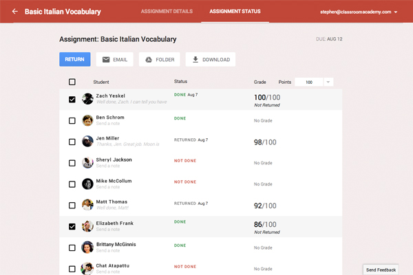 Grading page narrow Grading page narrow