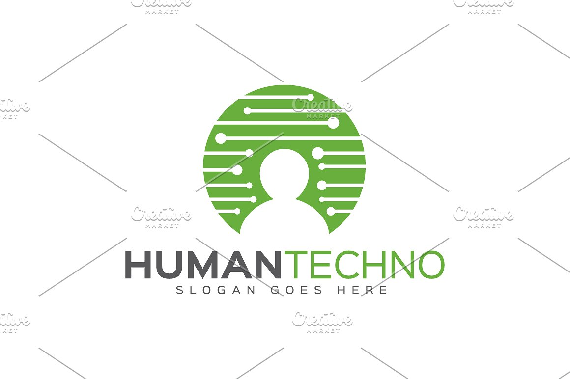 human techno logo human techno logo
