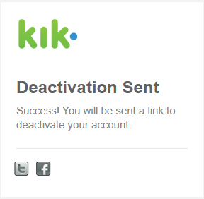 kik deactivate account success kik deactivate account success