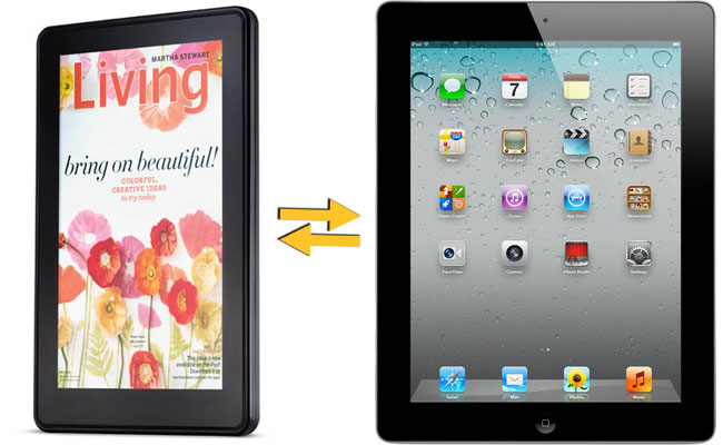Kindle Fire or iPad: Which one is hotter?