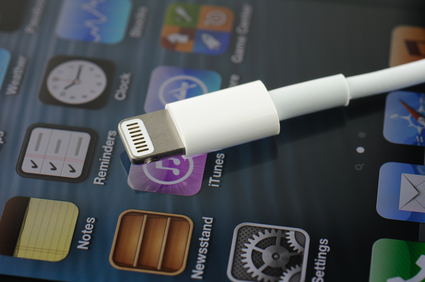 Lightning connector for iPhone 5
