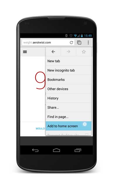 "Install To Homescreen" Feature In Chrome Beta For Android
