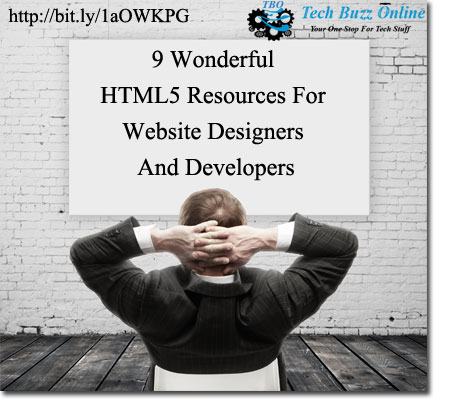 9 Wonderful HTML5 Resources For Website Designers And Developers