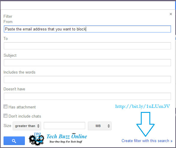 How to block an email address in Gmail