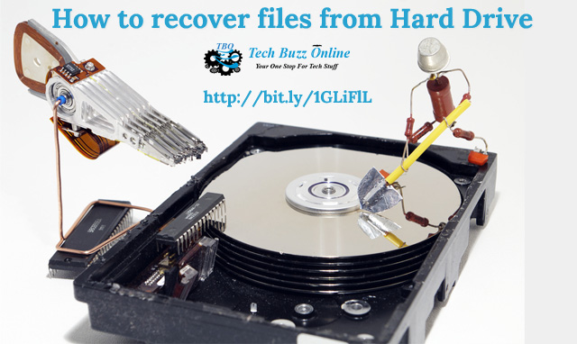 How to recover files from Hard Drive in case of Hard Drive failure