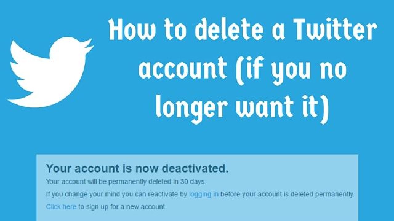 How to Delete Inactive or Suspended Twitter Account