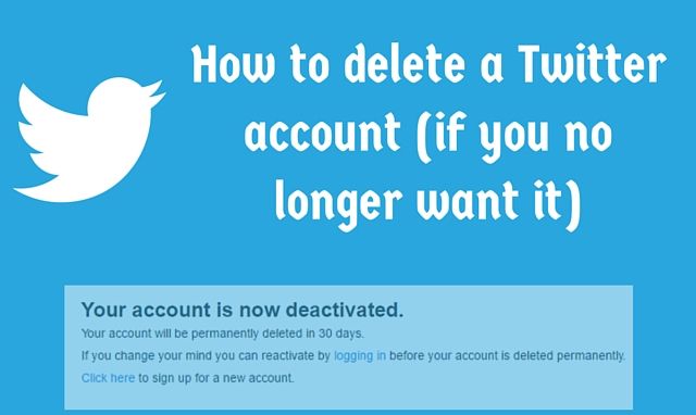 How to Delete Your Twitter Account?