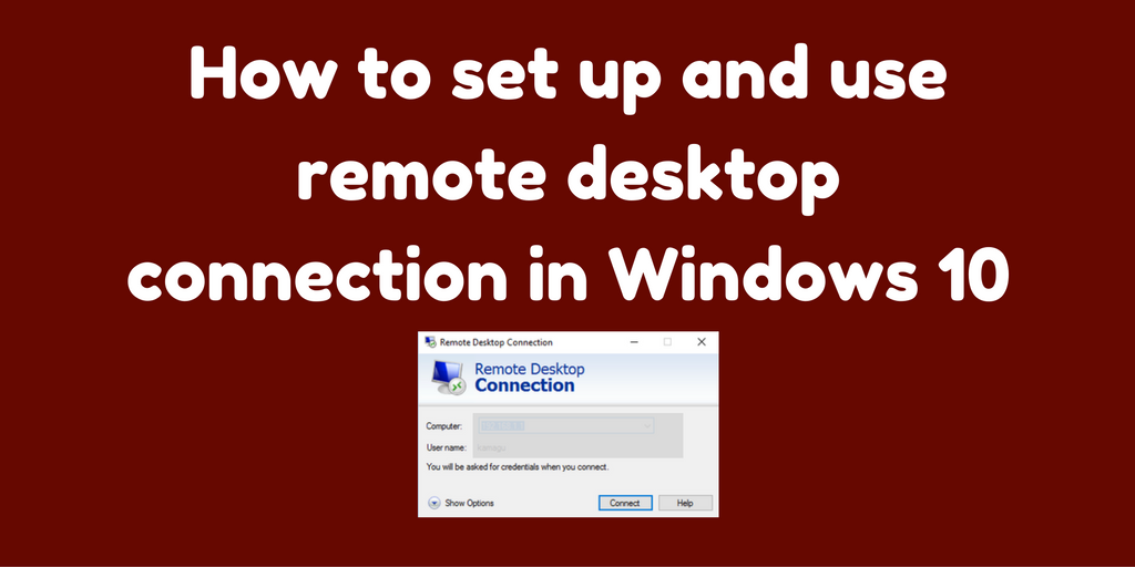 microsoft remote desktop connection vs windows 10 app