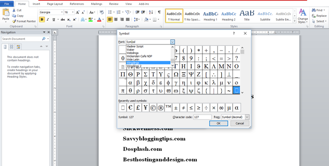 Creating a printable checklist in Word-define new bullet 1