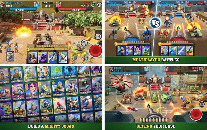 mighty battles screenshots
