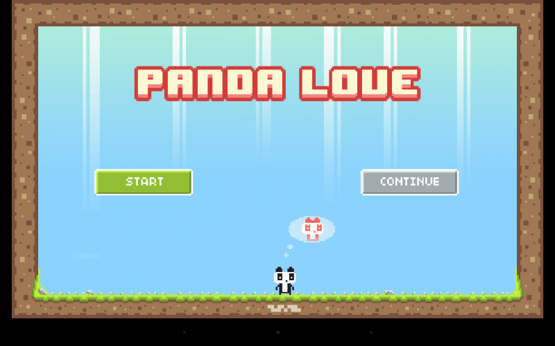 panda love html5
