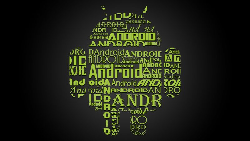 Android Text Cloud Wallpaper