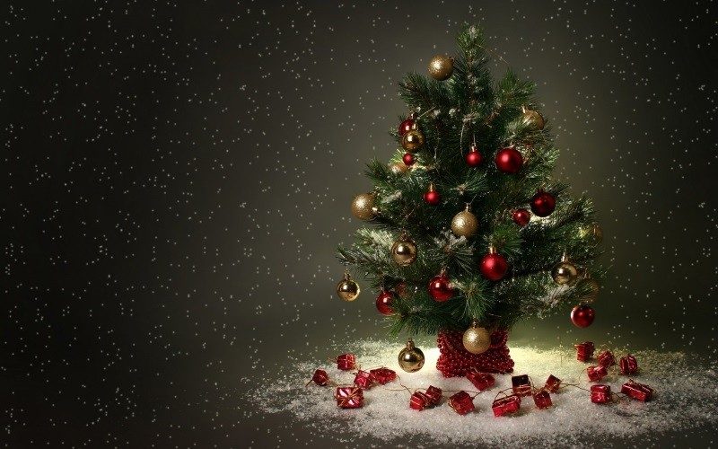 Christmas Tree with Ornaments