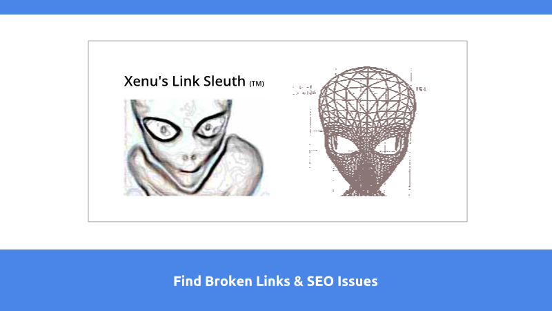 find broken links with xenu link sleuth