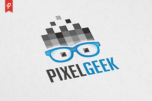 pixel geek logo