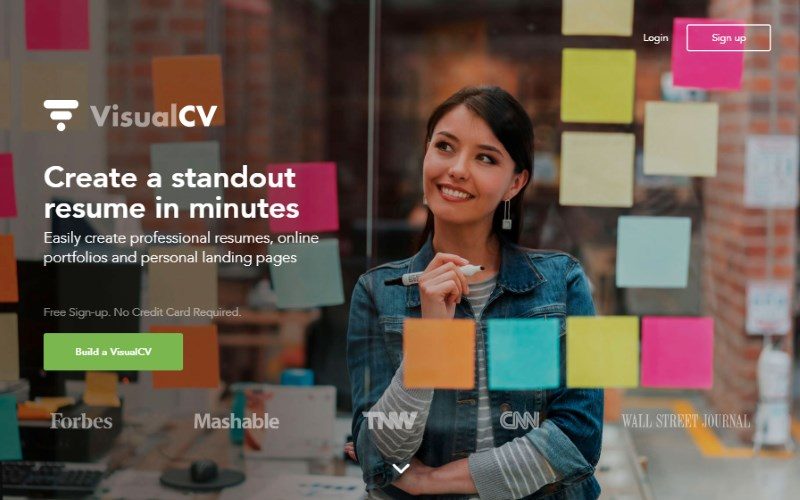 13 visualcv create a standout resume in minutes