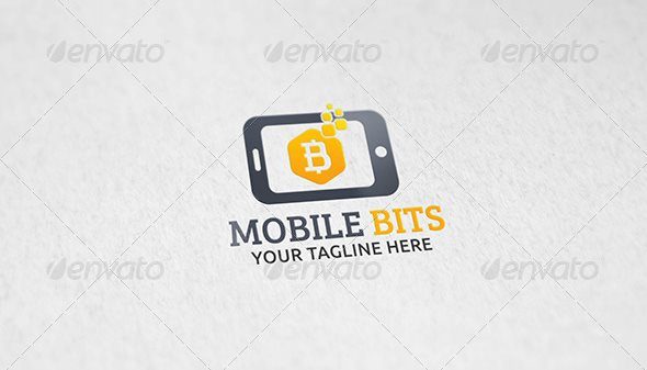 15 mobile bits logo template
