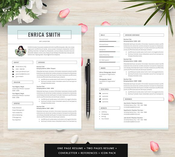 24 professional cv resume template for microsoft word