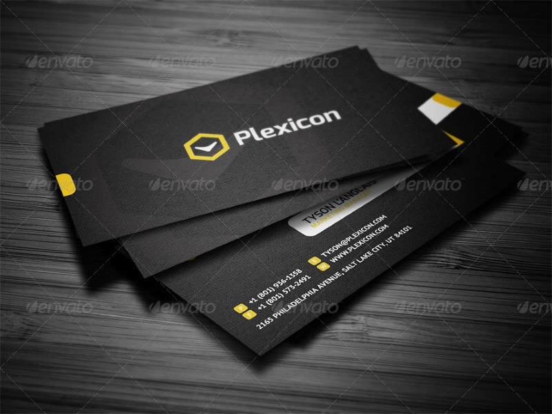 Stylish Corporate Business Card Template