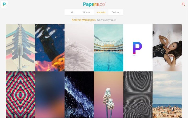 Top 25 site-uri pentru Wallpapere Papers-coandroid