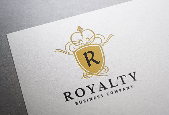 Royalty Crest Logo Mocca Design