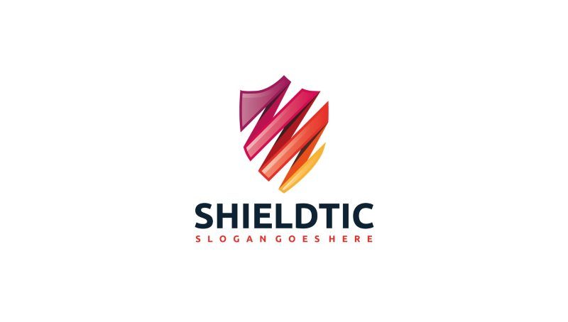 Colorful Shield Logo