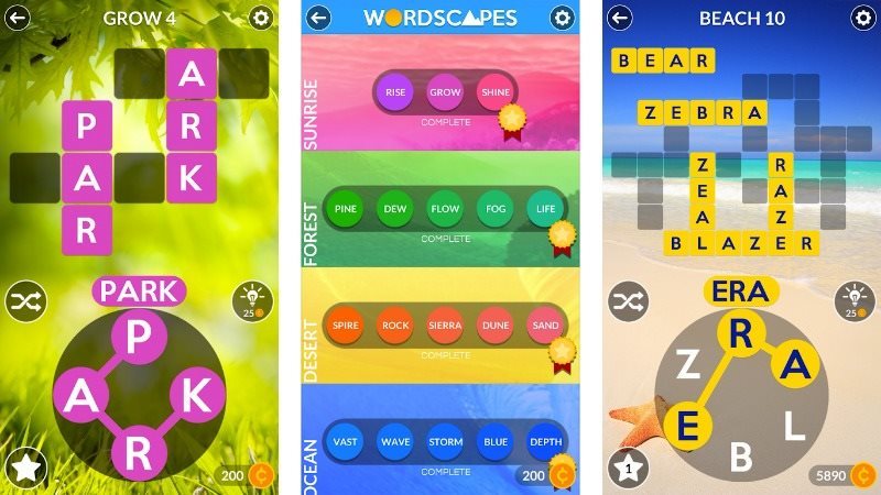 Wordscapes Modern Word Game